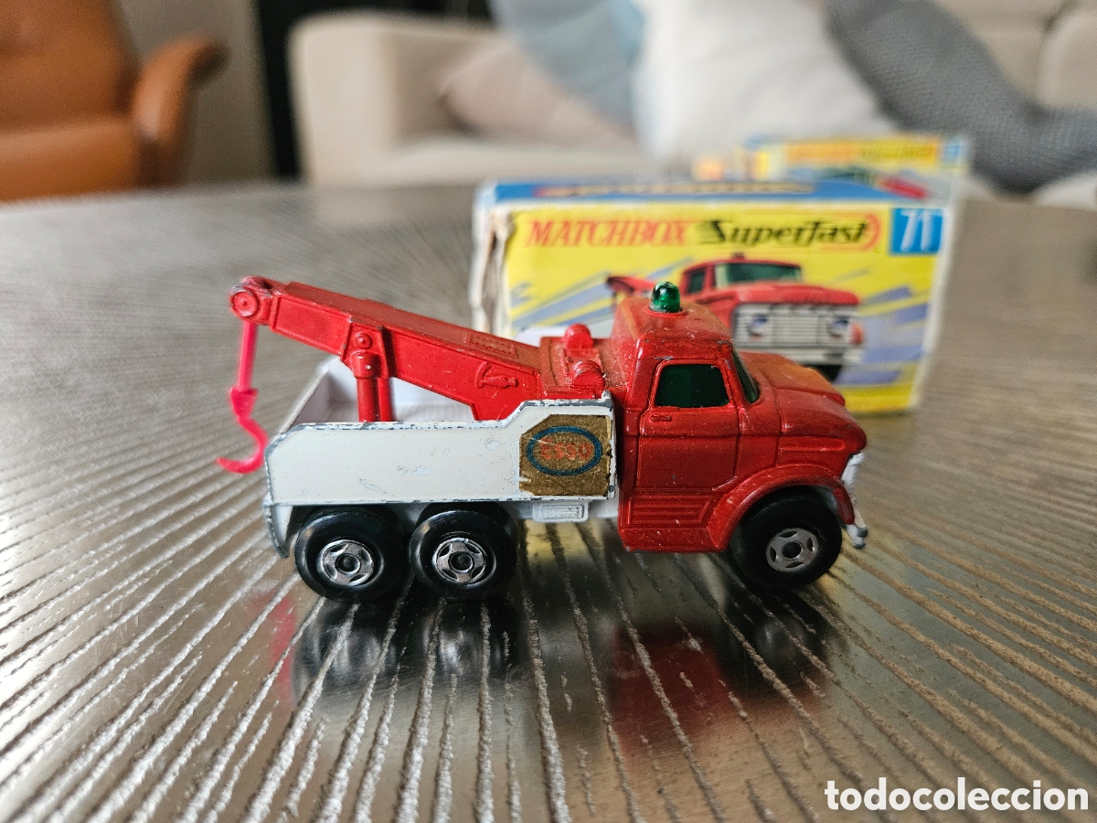 Coches a escala Matchbox: Matchbox Superfast #71 Grua Esso