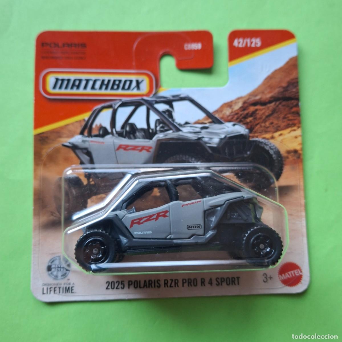 Coches a escala Matchbox: MATCHBOX 2026 42/125 - 2025 POLARIS RZR PRO R 4 SPORT - NUEVO EN BLISTER - 1/64