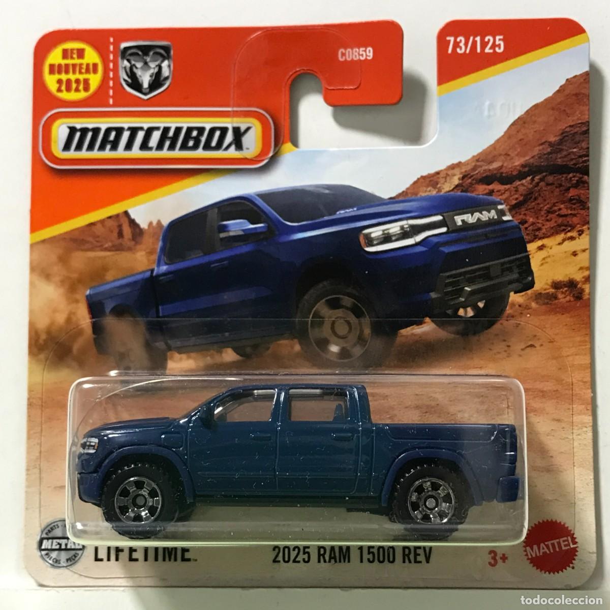 Coches a escala Matchbox: MATCHBOX DODGE RAM 1500 REV 2025 AZUL (2), TIPO HOT WHEELS MB