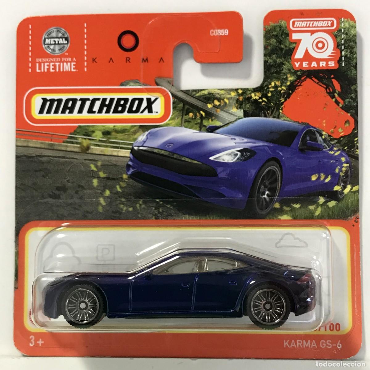 Coches a escala Matchbox: MATCHBOX KARMA GS-6 AZUL (1), TIPO HOT WHEELS MB