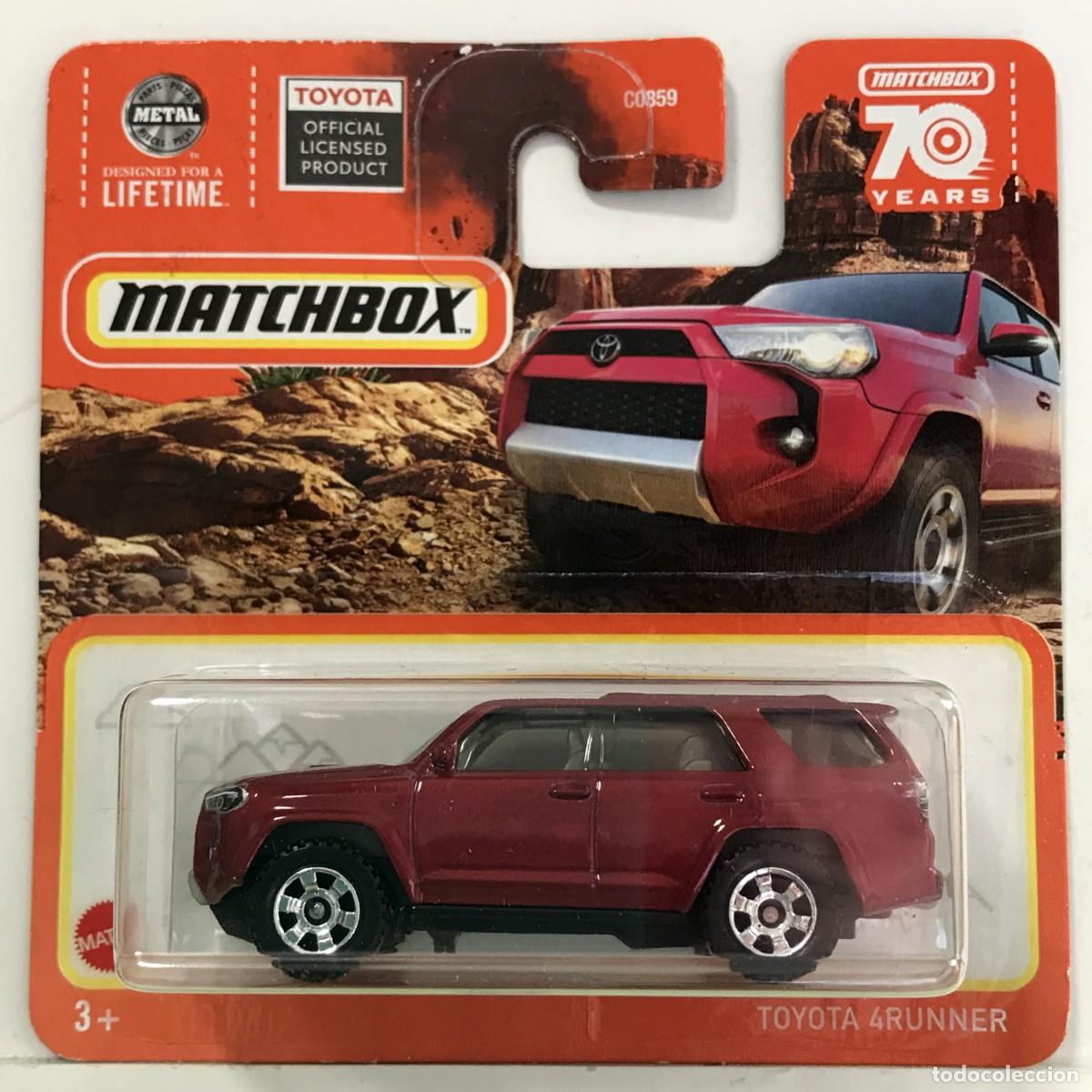 Coches a escala Matchbox: MATCHBOX TOYOTA 4RUNNER ROJO (1), TIPO HOT WHEELS MB