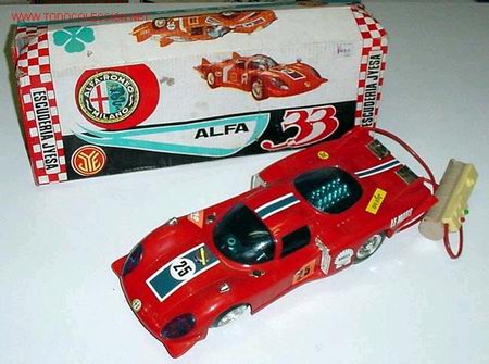 Voitures &agrave; l'&eacute;chelle: ANTIGUO ALFA ROMEO DE JYESA MANDO A DISTANCIA