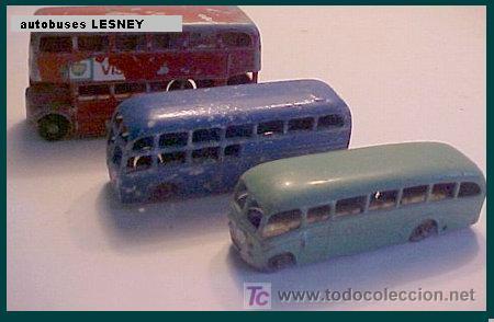 Coches a escala: Lesney Dinky coches autobuses - Foto 3