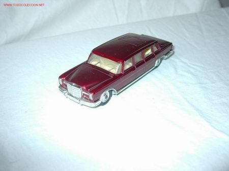 Coches a escala: COCHE MERCEDES BENZ-600 PULLMAN,CORGI TOYS,A&Ntilde;OS 60