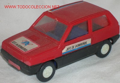 Coches a escala: SEAT PANDA DE BOMBEROS - Foto 1