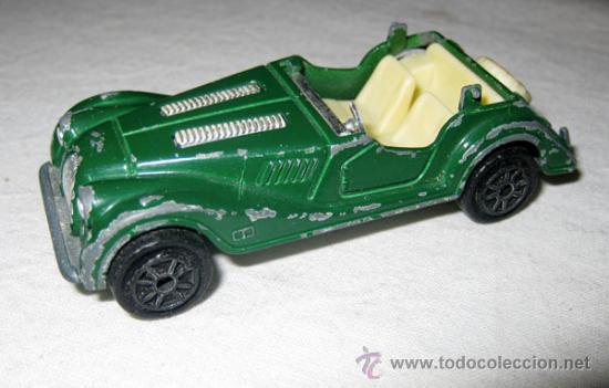 Coches a escala: ANTIGUO COCHE MAJORETTE MORGAN - ESCALA 1/50 - LE FALTA LA CAPOTA -