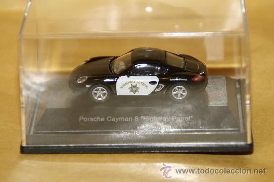 Coches a escala: PORSCHE CAYMAN &rdquo; HIGHWAY PATROL &rdquo; ESCALA 1/87