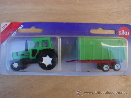 Coches a escala: TRACTOR CON REMOLQUE - SIKU - Foto 1