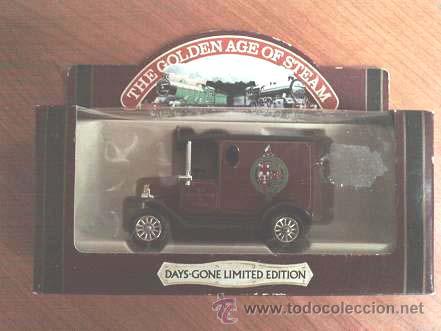 Coches a escala: Coche de colecci&oacute;n: Ford Van modelo T 1920, color rojo oscuro; n&ordm; 6118