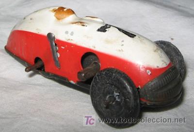 Coches a escala: PEQUE&Ntilde;O BOLIDO DE CHAPA