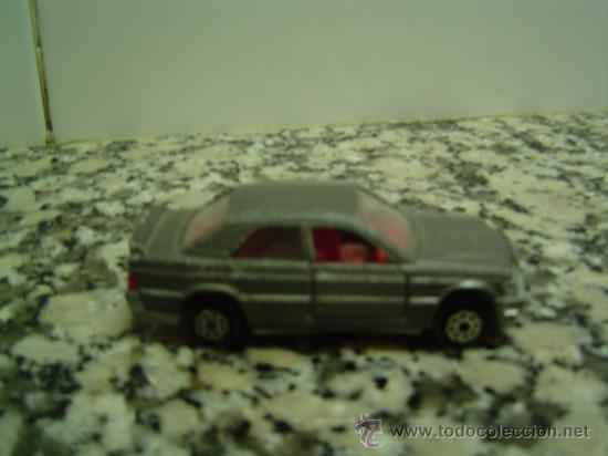 Coches a escala: MAJORETTE MERCEDES 190 E 2.3 -16  ECH. 1/59 N&ordm; 231MADE IN FRANCE