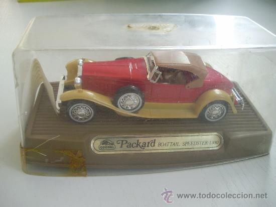 Coches a escala: GUISVAL - PACKARD BOATTAIL SPEEDSTER (1.930) - CAJA ORIGINAL - A&Ntilde;OS 80