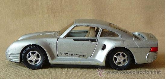 Coches a escala: COCHE METALICO, GUISVAL, PORCHE 959, ESCALA 1/30 , SE ABREN LAS PUERTAS,