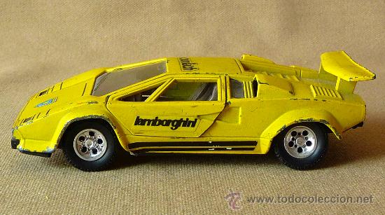 Coches a escala: COCHE METALICO, GUISVAL, LAMBORGHINI COUNTACH, ESCALA 1/30 , SE ABREN LAS PUERTAS,
