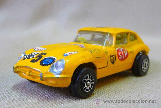 Coches a escala: COCHE DE METAL, WHIZZWEELS, E TYPE JAGUAR, 2+2, CORJI JUNIORS, MADE IN GT.BRITAIN