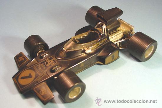 Coches a escala: LOTUS JPS FORMULA 1. POLITOYS. ITALIA. ESCALA 1/25. METAL Y PL&Aacute;STICO.