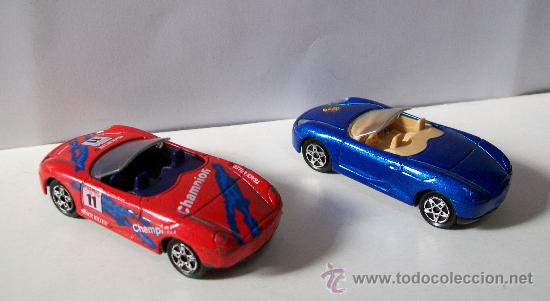 Coches a escala: 2 PORSCHES.-  BOXSTER  y 996