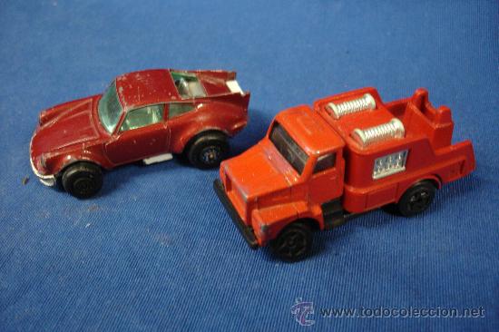 Coches a escala: CAMION DE BOMBEROS Y PORSCHE DE GUISVAL + DE 50 EUROS DE COMPRA, ENV&Iacute;O GRATIS