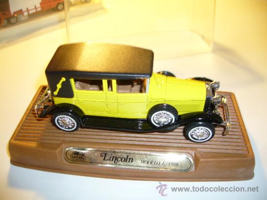 Coches a escala: LINCOLN L 1928 COCHE GUISVAL A&Ntilde;OS 80 NUEVO EN BLISTER