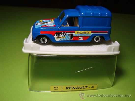 Voitures &agrave; l'&eacute;chelle: FURGONETA RENAULT 4 DE LA MARCA MIRA 1,64 NUEVO EN SU CAJA