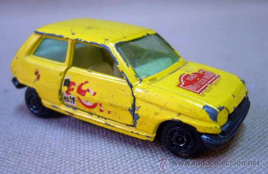 Coches a escala: AUTOMOVIL RENAULT 5, FABRICADO POR GUISVAL, MADE IN ESPA&Ntilde;A
