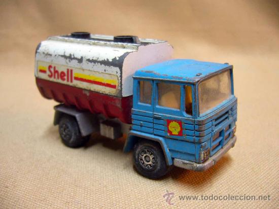 Coches a escala: CAMION PEGASO, CISTERNA, SHELL, FABRICADO POR MIRA, ESCALA 1:60