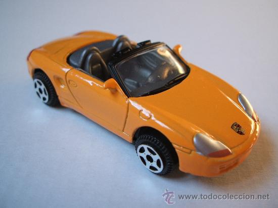 Coches a escala: porsche boxster, marca motor max n&ordm;6018, escala 1:64 aprox