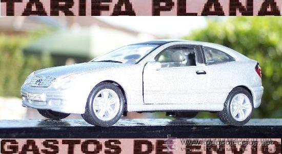 Auto in scala: MERCEDES C-SPORT COPUPE ESCALA 1:36 EL TECHO SE ENCUENTRA DETERIORADO DE WELLY SIN CAJA TAL Y COMO S