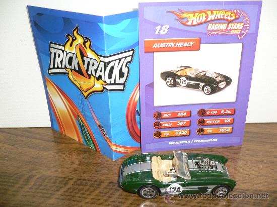Coches a escala: COCHE HOTWHEELS MALAYSIA MATTEL INC 2000 AUSTIN HEALEY