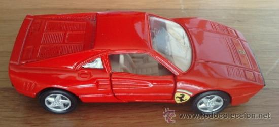 Coches a escala: Coche Ferrari 208 GTO, de 11,5 cm