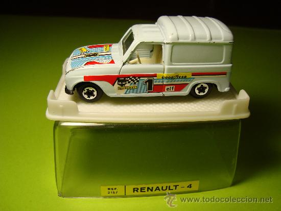 Voitures &agrave; l'&eacute;chelle: FURGONETA RENAULT 4 DE LA MARCA MIRA 1,64 NUEVO EN SU CAJA