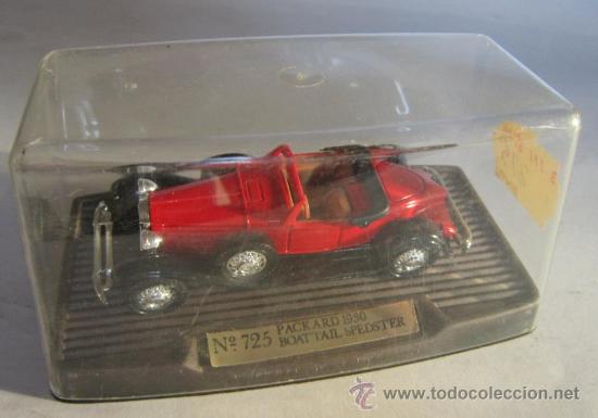 Coches a escala: COCHE GUISVAL, PACKAR 1930, BOATTAIL SPEDSTER, REF 725, EN CAJA. CC