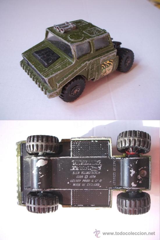 matchbox tank transporter