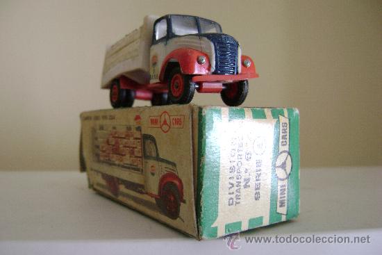 Anguplas Mini Cars – Camion Ebro Coca-Cola, Miniature Ancienne Collection