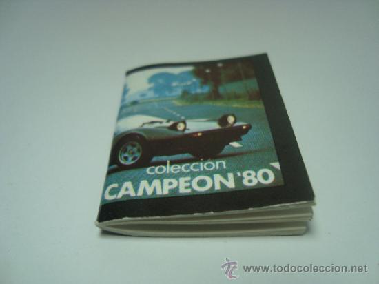 Coches a escala: CATALOGO GUISVAL SERIE CAMPEON 1980