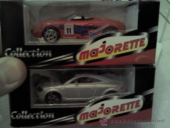 Coches a escala: LOTE DE 2 COCHES MAJORETTE EN SU CAJA SIN ESTRENAR