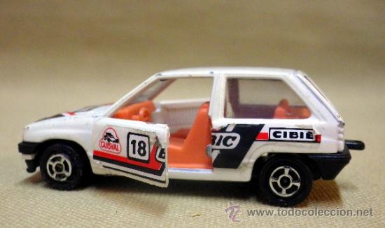 Coches a escala: COCHE METALICO, OPEL CORSA, FABRICADO POR GUISVAL, ESPA&Ntilde;A