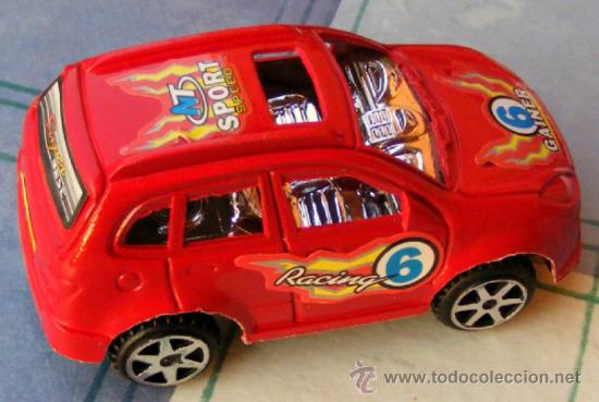Coches a escala: COCHE DE JUGUETE , SIN ESCALA , MIDE LARGO 8 CM