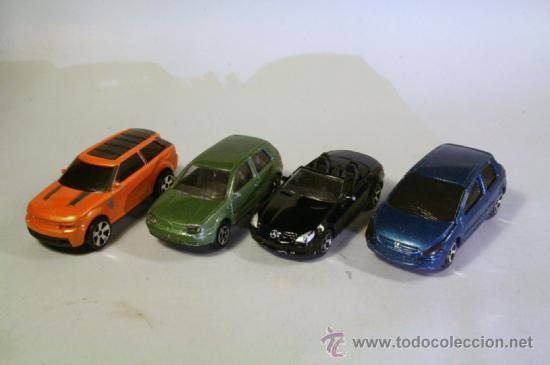 Coches a escala: MAJORETTE Lote de 4 coches. Ver descripci&oacute;n.