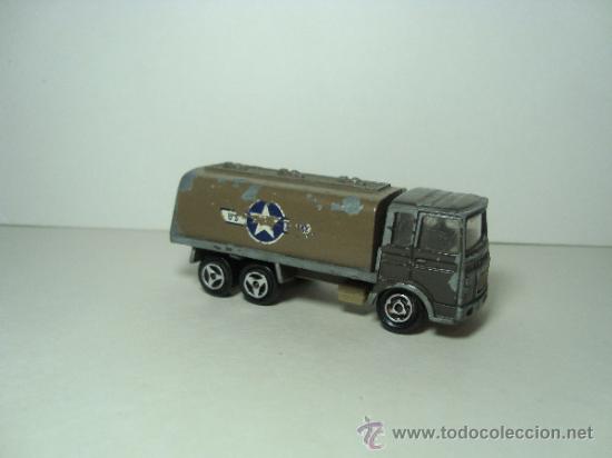 Modellautos: CAMION RENAULT SAVIEM MAN EJERCITO MILITAR US ARMY DE MAJORETTE 1,64