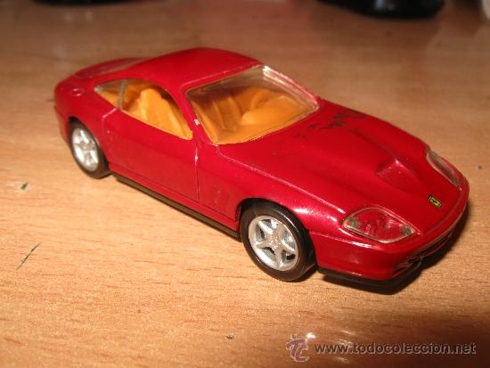 Coches a escala: QUEX JUGUETES COCHES MINIATURAS - COCHE A ESCALA 1:38 SHELL FERRARI - FERRARI 550 MARANELLO