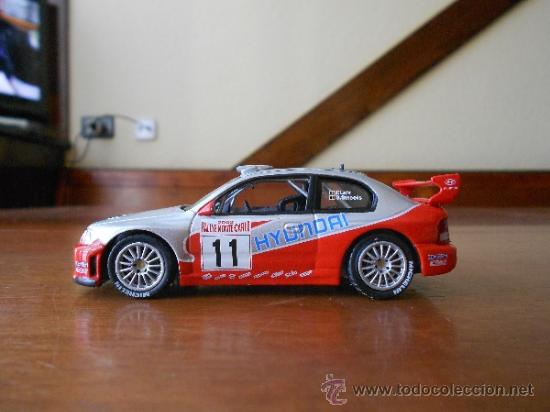 Coches a escala: COCHE MET&Aacute;LICO: HYUNDAI ACCENT WRC