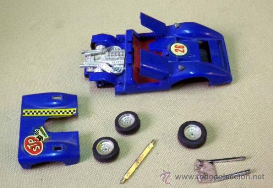 Coches a escala: COCHE METALICO ESCALA 1:37, FERRARI CAM -AM, FABRICADO POR GUISVAL, ESPA&Ntilde;A, DESGUASE