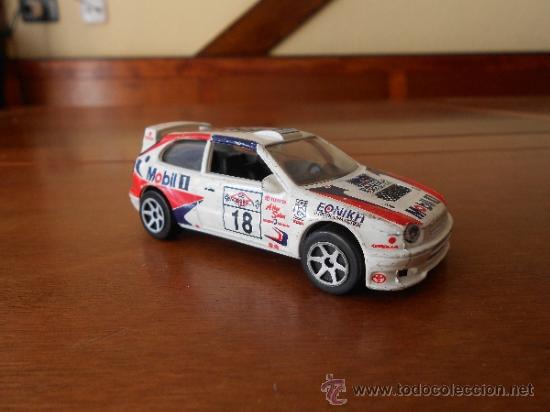 Coches a escala: COCHE MET&Aacute;LICO MARCA GUISVAL MADE IN SPAIN: TOLLOTA COROLLA WRC