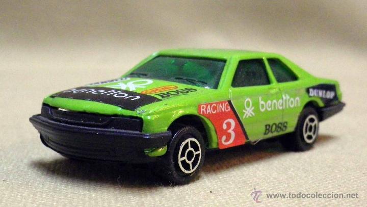 Coches a escala: COCHE MERCEDES 500 SEC, BENETTON, FABRICADO POR GUISVAL, ESPA&Ntilde;A
