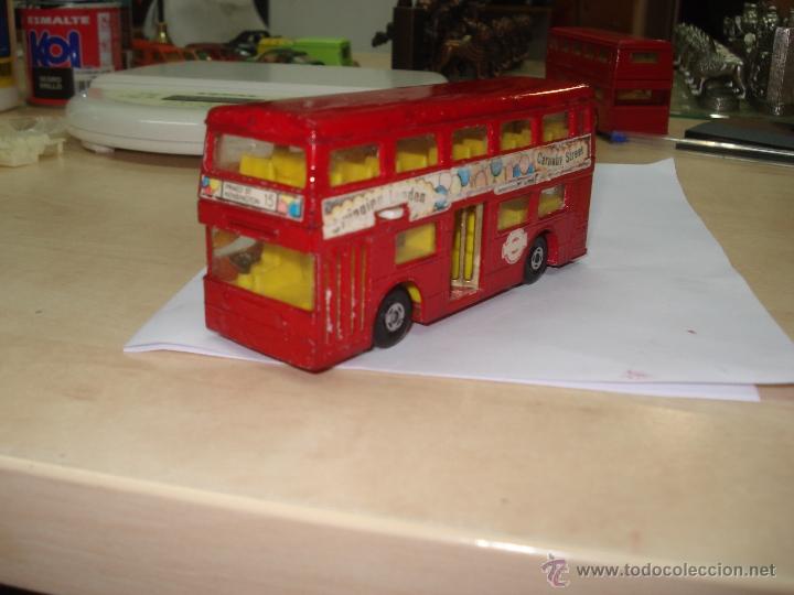 Coches a escala: Lesney-London Bus con puerta abatible.1.972