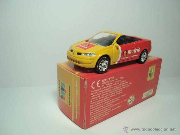 Coches a escala: RENAULT MEGANE CABRIO DE NOREV 1,64 REF 4 5 6 8 12 NUEVO EN SU CAJA