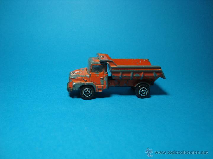 Coches a escala: MAJORETTE 1,64 CAMION DUMPER SCANIA VOLQUETE