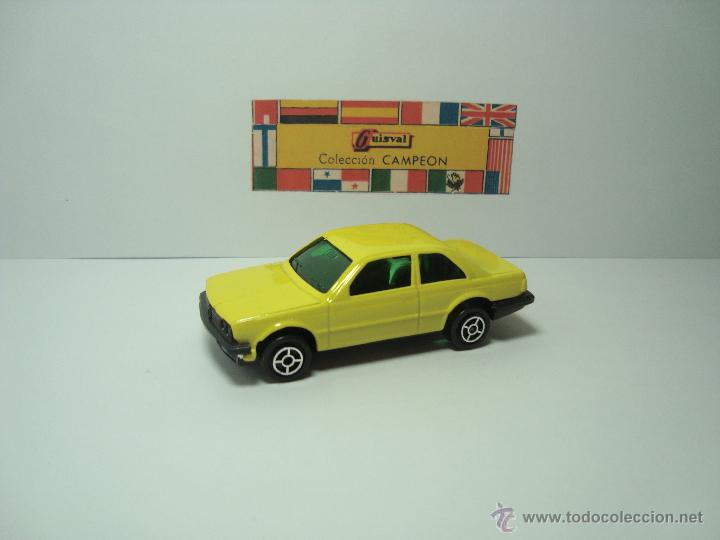 Coches a escala: BMW 323 323i M AMARILLO DE GUISVAL CAMPEON 1,64 MUY BUENO