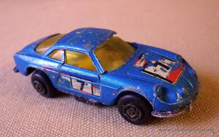 Coches a escala: COCHE METAL, GUISVAL, RENAULT ALPINE, 7 X 3 X 2.5 CM